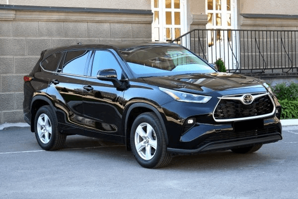 Toyota Highlander 7 seater passenger vehicle
